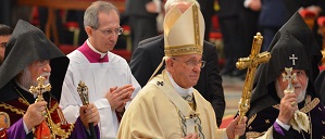 Textes des interventions durant la Messe du 12 avril 2015 au Vatican