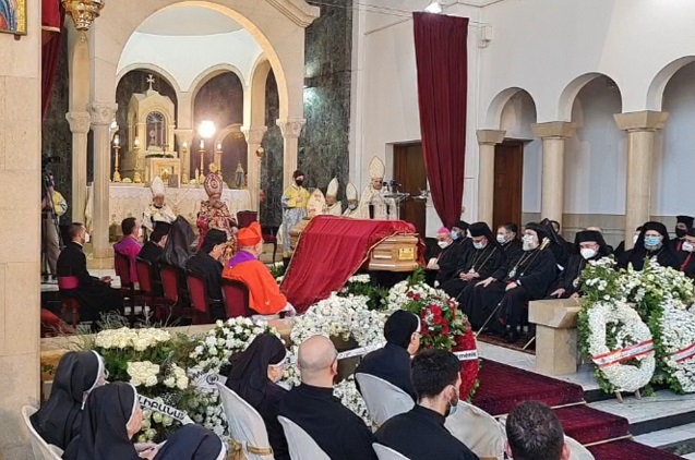 Obsèques du Patriarche de l'Eglise Arménienne Catholique  